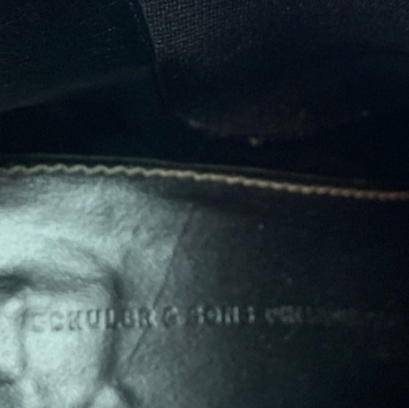 Schules & Sons Metallic Bronze-Brown Wedge Booties! (Size 9) - Picture 5 of 6